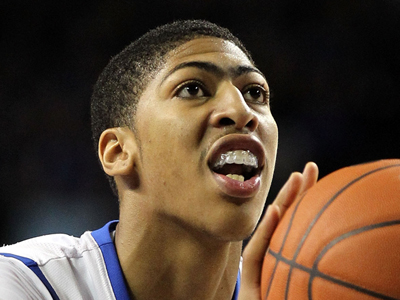Behind The Bench Kentucky Star Anthony Davis Inspires All With Unibrow Bryan Seachest